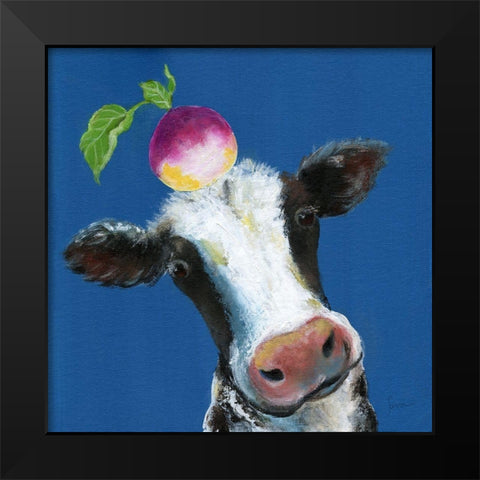 Playful Nature I Black Modern Wood Framed Art Print by Tava Studios