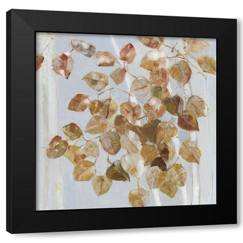 Golden Birch Black Modern Wood Framed Art Print with Double Matting by Swatland, Sally