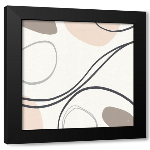 NF I Black Modern Wood Framed Art Print by Jill, Susan