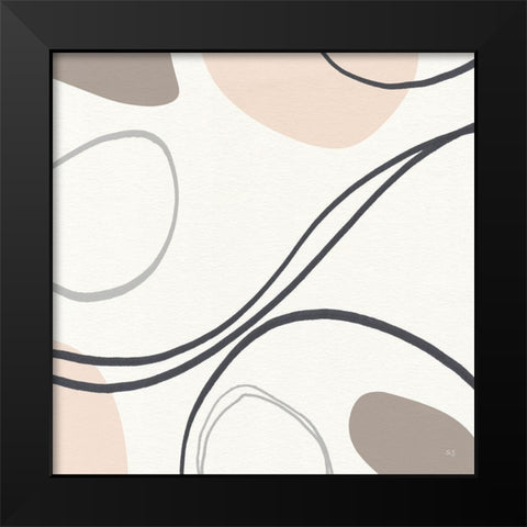 NF I Black Modern Wood Framed Art Print by Jill, Susan