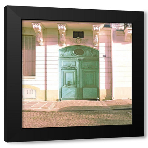 Trente Black Modern Wood Framed Art Print by Jill, Susan