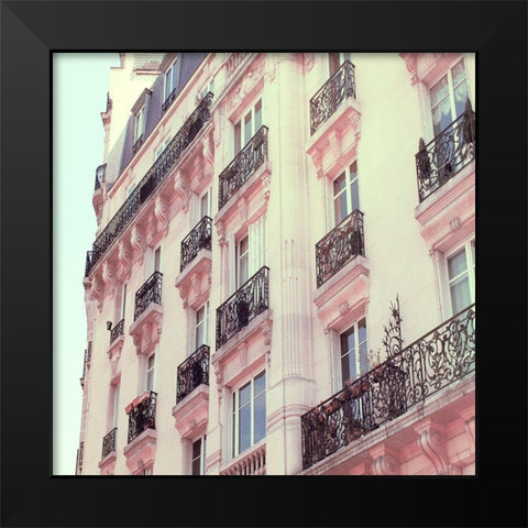 Haussmann Style Black Modern Wood Framed Art Print by Jill, Susan