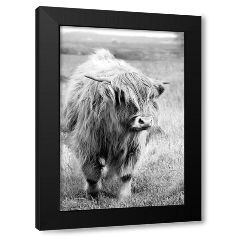 Gretna Green Black Modern Wood Framed Art Print by Hopkins, Cindy Miller