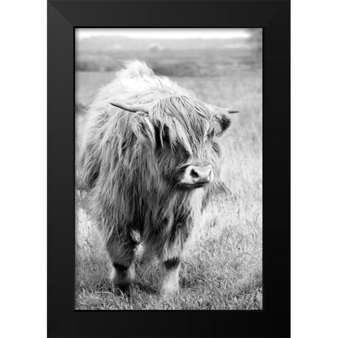 Gretna Green Black Modern Wood Framed Art Print by Hopkins, Cindy Miller