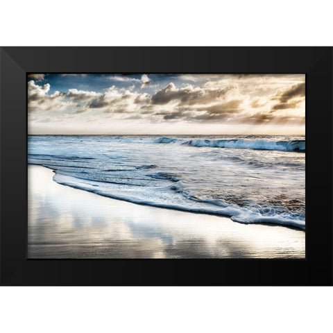 Endless Horizon Black Modern Wood Framed Art Print by Delimont, Danita