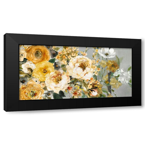 Morning Radiance Black Modern Wood Framed Art Print with Double Matting by Robinson, Carol