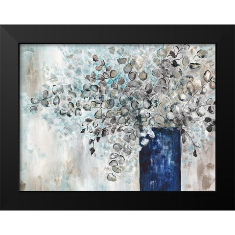 Reformed Eucalyptus Black Modern Wood Framed Art Print by Craven, Katrina