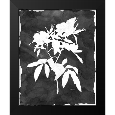 Black Botanical I Black Modern Wood Framed Art Print by Robinson, Carol