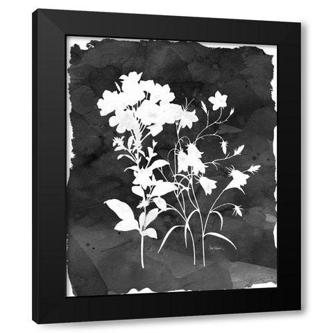 Black Botanical II Black Modern Wood Framed Art Print by Robinson, Carol
