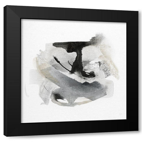 Artesian Spring III Black Modern Wood Framed Art Print with Double Matting by Jill, Susan