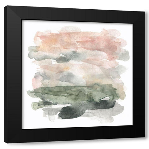 Sunrise Sanctuary Black Modern Wood Framed Art Print by Robinson, Carol