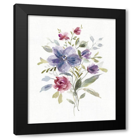 Color Variety II Black Modern Wood Framed Art Print by Robinson, Carol