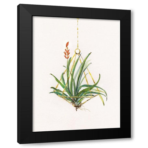 Gardenaire I Black Modern Wood Framed Art Print with Double Matting by Swatland, Sally