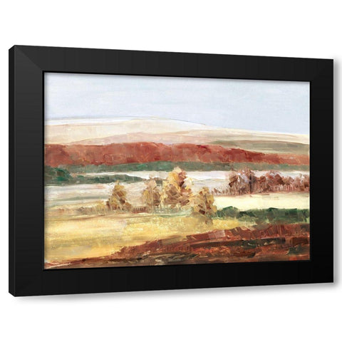 Sedona Ridge Black Modern Wood Framed Art Print with Double Matting by Swatland, Sally