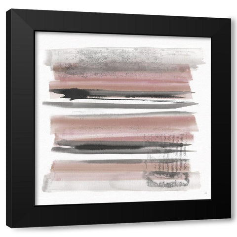 Sundown Turnwood I Black Modern Wood Framed Art Print by Jill, Susan