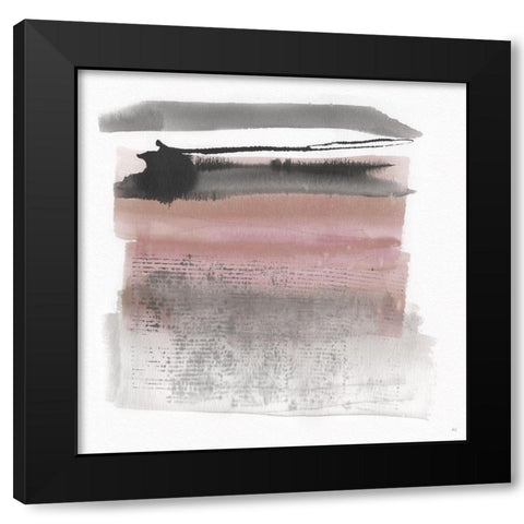 Sundown Turnwood II Black Modern Wood Framed Art Print by Jill, Susan