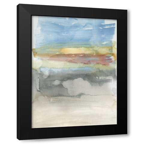 High Desert Sunset I Black Modern Wood Framed Art Print by Jill, Susan