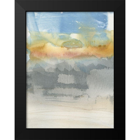 High Desert Sunset II Black Modern Wood Framed Art Print by Jill, Susan