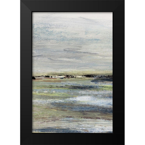 Wetlands I Black Modern Wood Framed Art Print by Jill, Susan