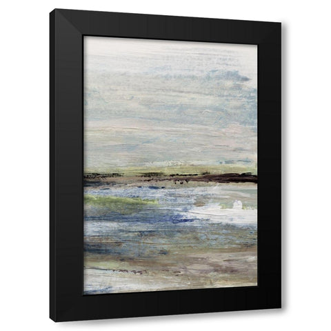 Wetlands II Black Modern Wood Framed Art Print with Double Matting by Jill, Susan