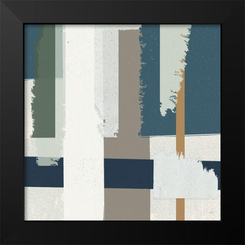 Close to the Edge II Black Modern Wood Framed Art Print by Jill, Susan