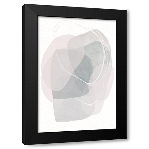 River Jewels I Black Modern Wood Framed Art Print with Double Matting by Jill, Susan