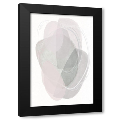 River Jewels II Black Modern Wood Framed Art Print with Double Matting by Jill, Susan