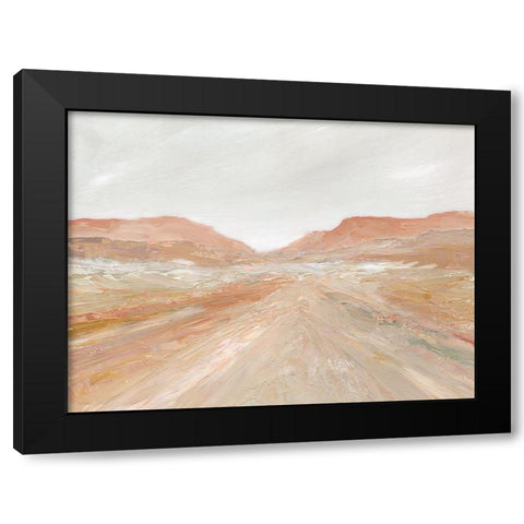 Road To Sedona Black Modern Wood Framed Art Print by Robinson, Carol