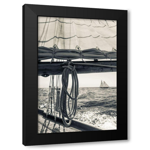 Day at the Cape Black Modern Wood Framed Art Print with Double Matting by Delimont, Danita