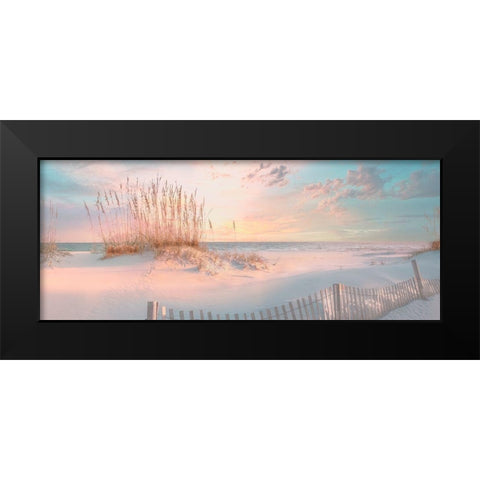 Through the Sea Grass Black Modern Wood Framed Art Print by Calascibetta, Mike