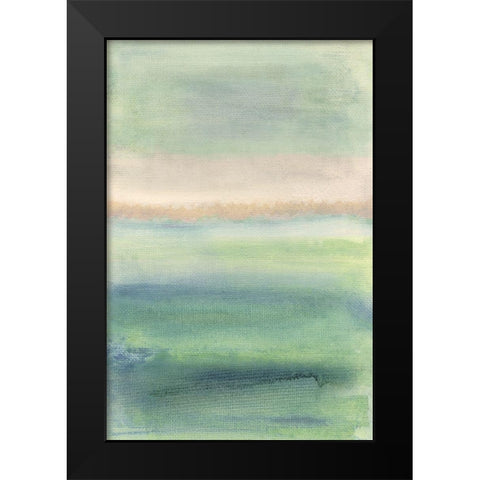 Campania II Black Modern Wood Framed Art Print by Jill, Susan