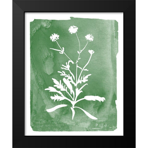 Green Botanical I Black Modern Wood Framed Art Print by Donovan, Kelly