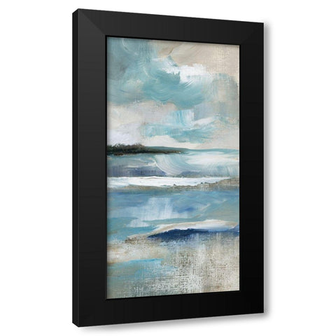 Distant Drama I Black Modern Wood Framed Art Print with Double Matting by Nan