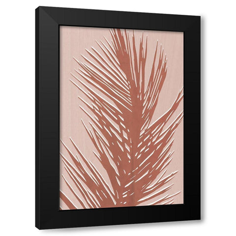 Sedona Palm Black Modern Wood Framed Art Print by Carpentieri, Natalie