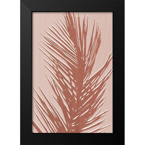 Sedona Palm Black Modern Wood Framed Art Print by Carpentieri, Natalie