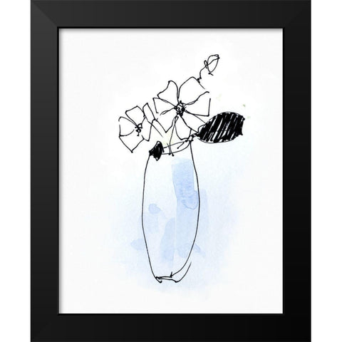 Petite Arrangement IV Black Modern Wood Framed Art Print by Swatland, Sally