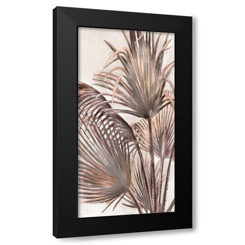 Sedona Palm II Black Modern Wood Framed Art Print by Pattinian, Merri