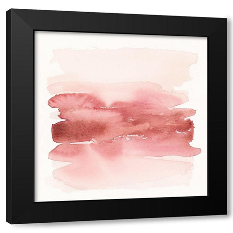 Pinkish I Black Modern Wood Framed Art Print by Brockmon, Kristen