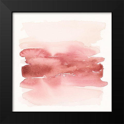 Pinkish I Black Modern Wood Framed Art Print by Brockmon, Kristen