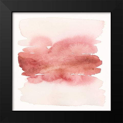 Pinkish II Black Modern Wood Framed Art Print by Brockmon, Kristen