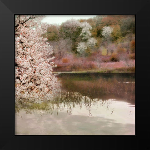 Fell the Joy of Spring Black Modern Wood Framed Art Print by Weisz, Irene