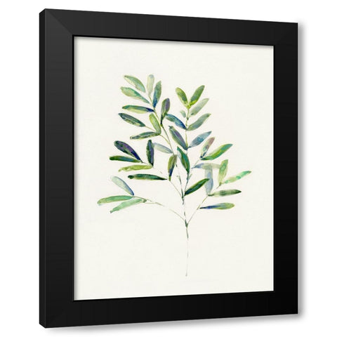 Breath of Spring I Black Modern Wood Framed Art Print with Double Matting by Swatland, Sally
