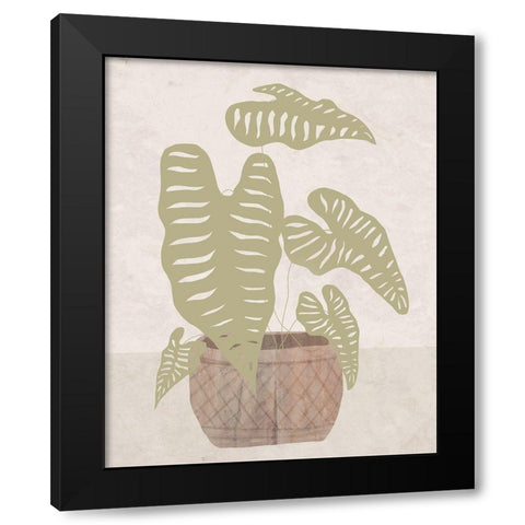 Potted Still Life I Black Modern Wood Framed Art Print by Santiago, Daniela