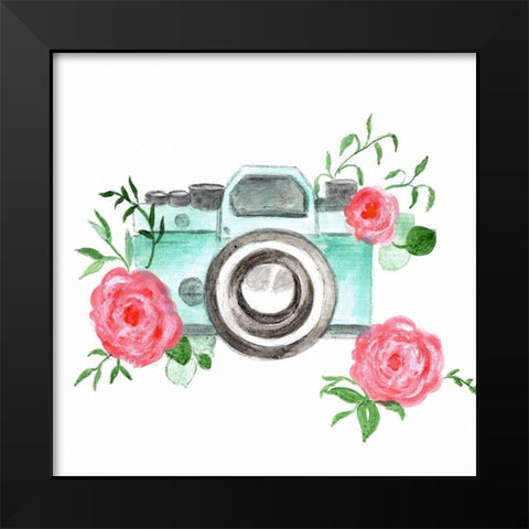 Vintage Shoot Black Modern Wood Framed Art Print by Tava Studios