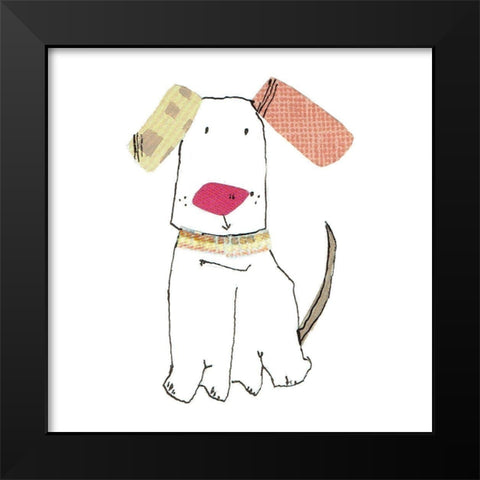 Dog Nature II Black Modern Wood Framed Art Print by Pope, Katherine and Elizabeth