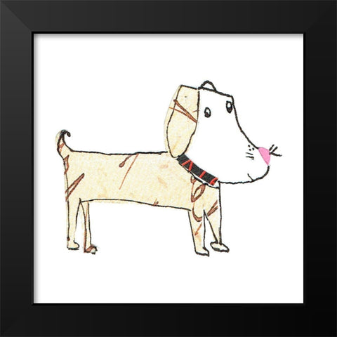 Dog Nature IV Black Modern Wood Framed Art Print by Pope, Katherine and Elizabeth