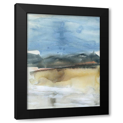 Mountain Shadows I Black Modern Wood Framed Art Print with Double Matting by Jill, Susan