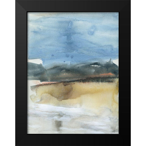 Mountain Shadows I Black Modern Wood Framed Art Print by Jill, Susan