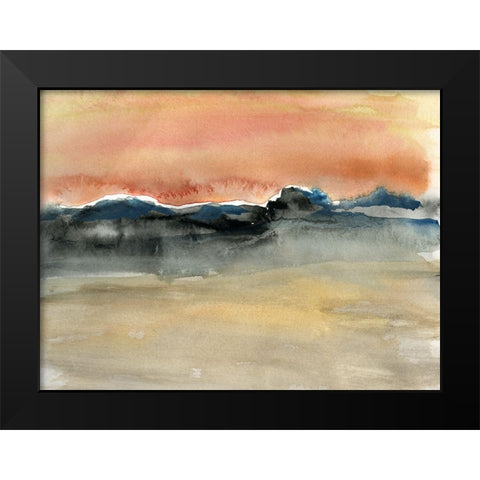 Indian Wells Black Modern Wood Framed Art Print by Jill, Susan