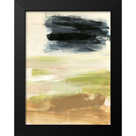 Changing Seasons Black Modern Wood Framed Art Print by Jill, Susan